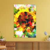 SUNFLOWER LEINWANDDRUCK (Insitu (Wohnzimmer))