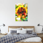 SUNFLOWER LEINWANDDRUCK (Insitu (Schlafzimmer))