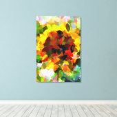 SUNFLOWER LEINWANDDRUCK (Insitu (Holzboden))