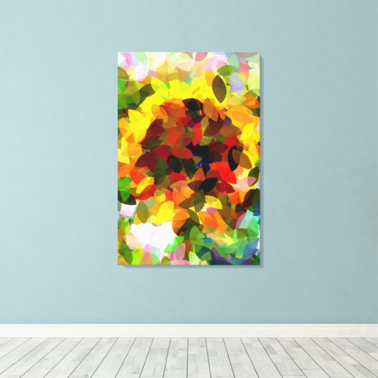 SUNFLOWER LEINWANDDRUCK (Insitu (Holzboden))