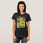 Sunflower Leopard  Proud Mom of a Class of 2024 24 T-Shirt (Vorne ganz)