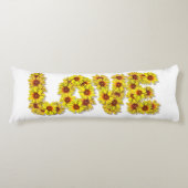 Sunflower Love Body Pillow Seitenschläferkissen (Vorderseite)