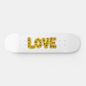 Sunflower Love Skateboard (Horizontal)