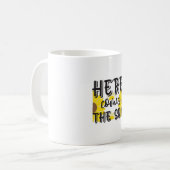 Sunflower Lover | Here Comes The Sun Kaffeetasse (Vorderseite Links)