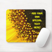 SUNFLOWER MACRO Mousepad (Mit Mouse)