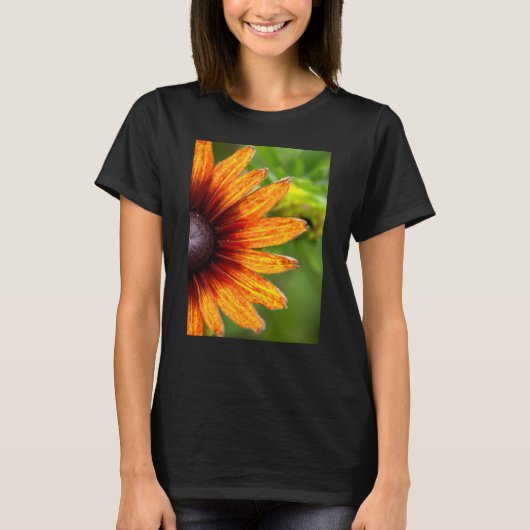 Sunflower Macro Photography T-Shirt (Vorderseite)
