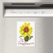 Sunflower Magnet (In Situ (Geschirrspüler))