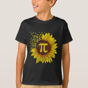 Sunflower Mathe Nerd Teacher Shirt