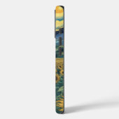 Sunflower Meadow in the Starry Night Case-Mate iPhone Hülle (Rückseite / Links)
