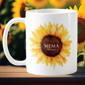 Sunflower Mema Kaffeetasse