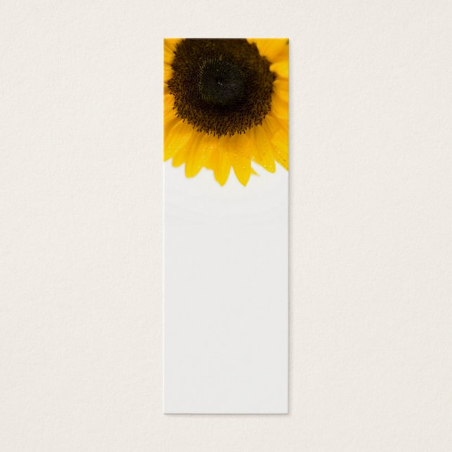 Sunflower Mini Lesezeichen (Vorderseite)