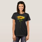 Sunflower Mommy Mother's Day Floral Funny Matching T-Shirt (Vorne ganz)