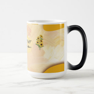 Sunflower Morphing Mug  Verwandlungstasse