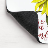 Sunflower Mouse Pad Mousepad (Ecke)