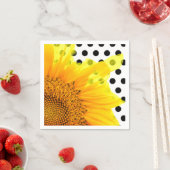 Sunflower Napkins Serviette (Beispiel)