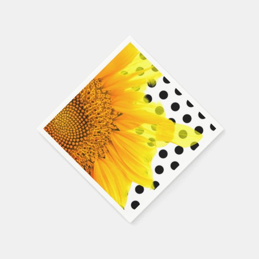 Sunflower Napkins Serviette (Ecke)