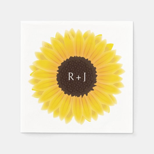 Sunflower Napkins Serviette (Vorderseite)