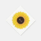 Sunflower Napkins Serviette (Ecke)