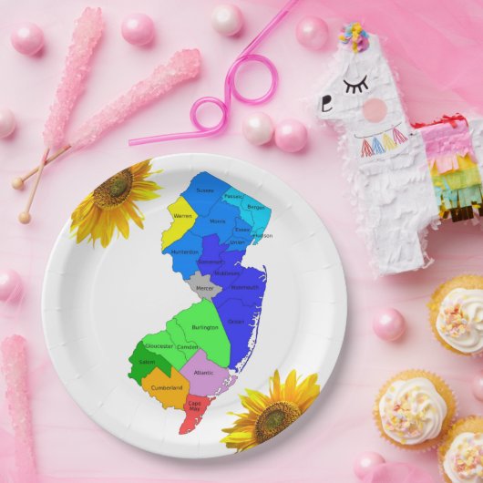 Sunflower New Jersey Landkreises Paper Teller (Party)