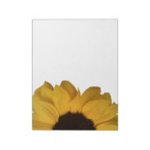 Sunflower Notepad Notizblock (Rotiert)