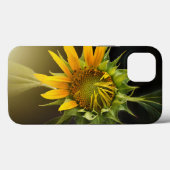 Sunflower Opening in Full Bloom Case-Mate iPhone Hülle (Rückseite (Horizontal))