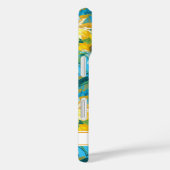 Sunflower Painting Monogrammed Case-Mate iPhone Hülle (Rückseite / Rechts)