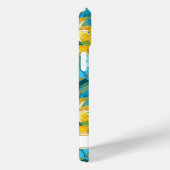 Sunflower Painting Monogrammed Case-Mate iPhone Hülle (Rückseite / Rechts)