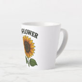 Sunflower painting mug milchtasse (Rechte Ecke)