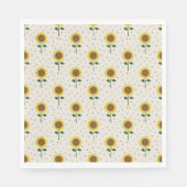 Sunflower Paper Napkins Serviette (Vorderseite)