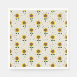Sunflower Paper Napkins Serviette