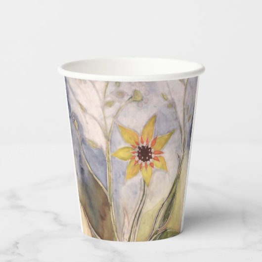 Sunflower Pappbecher (Rückseite)