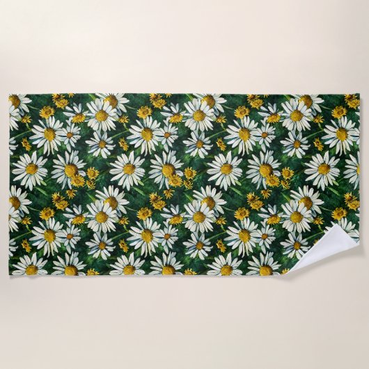 SUNFLOWER PATTER STRANDTUCH (Vorderseite)
