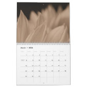 Sunflower Petals in Sepia Tone  Kalender (Mär 2026)