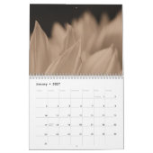 Sunflower Petals in Sepia Tone  Kalender (Jan 2027)
