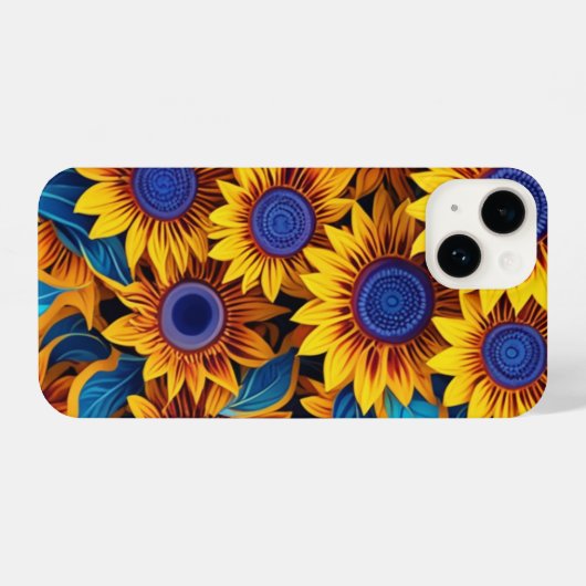 Sunflower Phone Case iPhone Hülle (Rückseite (Horizontal))