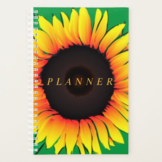 Sunflower Planner Planer (Vorderseite)