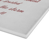 Sunflower Positive Encouragement Cutting Board Schneidebrett (Ecke)