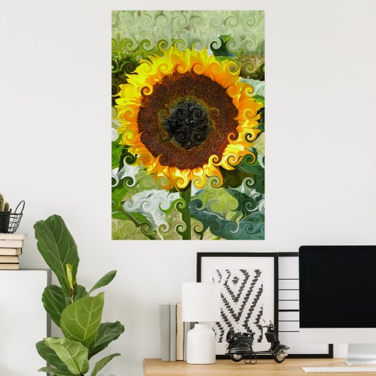 SUNFLOWER POSTER (Heimbüro)