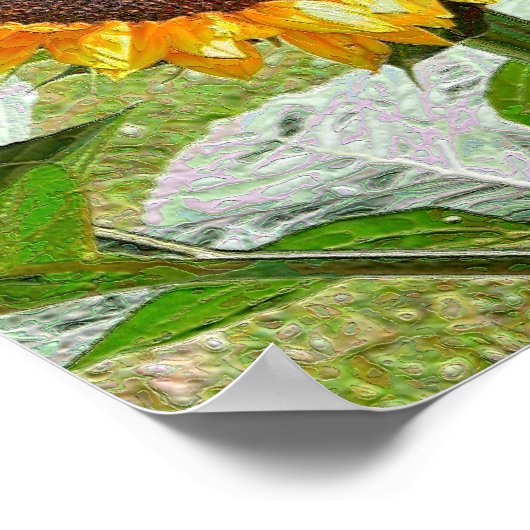SUNFLOWER POSTER (Ecke)