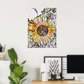 SUNFLOWER POSTER (Heimbüro)