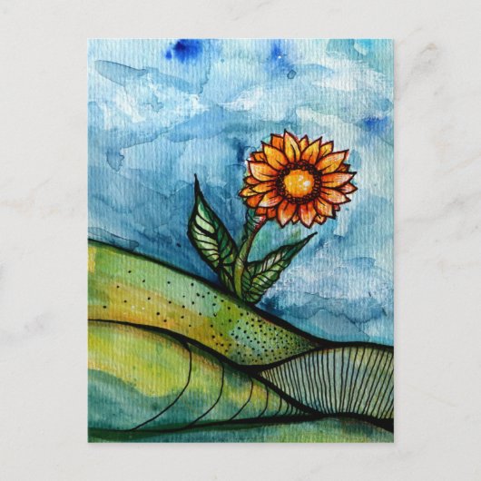 Sunflower                                          postkarte (Vorderseite)