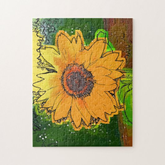 SUNFLOWER PUZZLE (Vertikal)