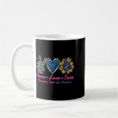 Sunflower Ribbon Pregnancy Infant Loss Awareness C Kaffeetasse (Links)