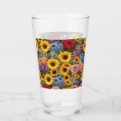 Sunflower Rose Bouquet #2 Glas (Rückseite)