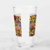 Sunflower Rose Bouquet #2 Glas (Links)