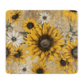 Sunflower Schneidebrett (Vorderseite)