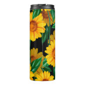 Sunflower seamless pattern. Background with yellow Thermosbecher (Rückseite)