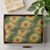 SUNFLOWER SEIDENPAPIER (Geschenk)