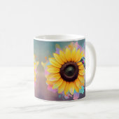 " SUNFLOWER SERENADE " KAFFEETASSE (VorderseiteRechts)