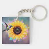 " SUNFLOWER SERENADE " SCHLÜSSELANHÄNGER (Rückseite)